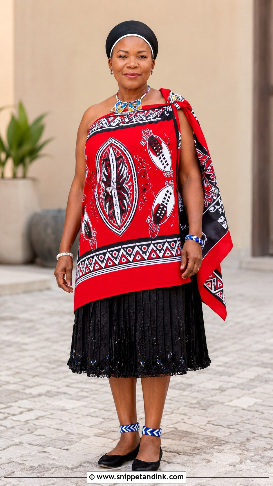 Swazi Married Woman Traditional Outfit - Snippet and Ink - 25 Swazi Traditional Attire Women Ideas