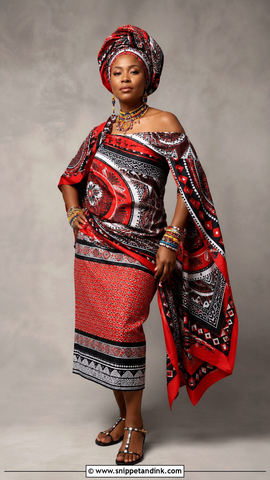 Swazi Photoshoot Traditional Outfit - Snippet and Ink - 25 Swazi Traditional Attire Women Ideas
