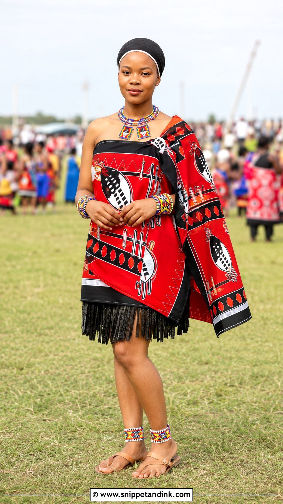 Swazi Umhlanga Inspired Outfit - Snippet and Ink - 25 Swazi Traditional Attire Women Ideas