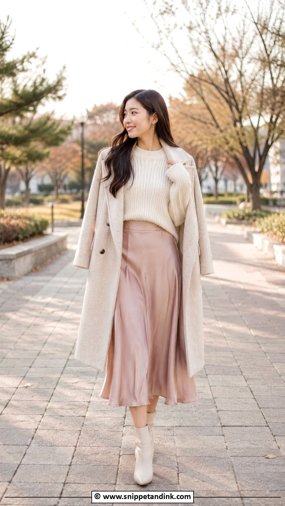 Sweater And Skirt Prewedding Outfit - Snippet and Ink - 30 Prewedding Outfit Ideas
