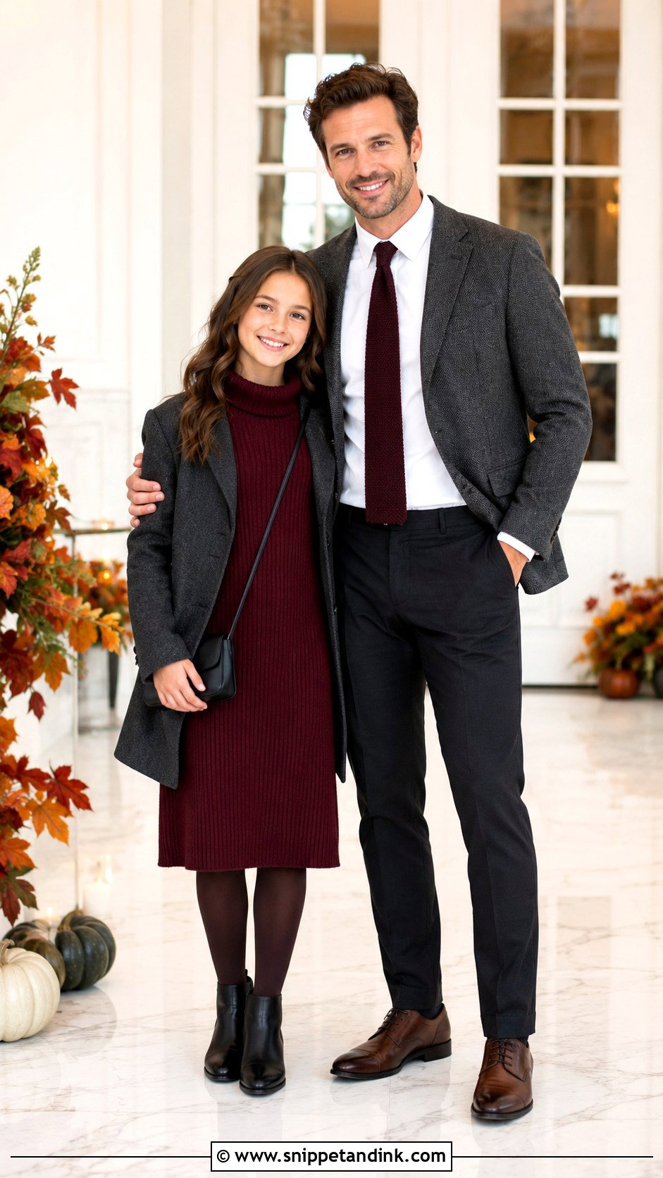 Sweater Dress Father Daughter Dance Outfit - Snippet and Ink - 20 Father Daughter Dance Outfit Ideas