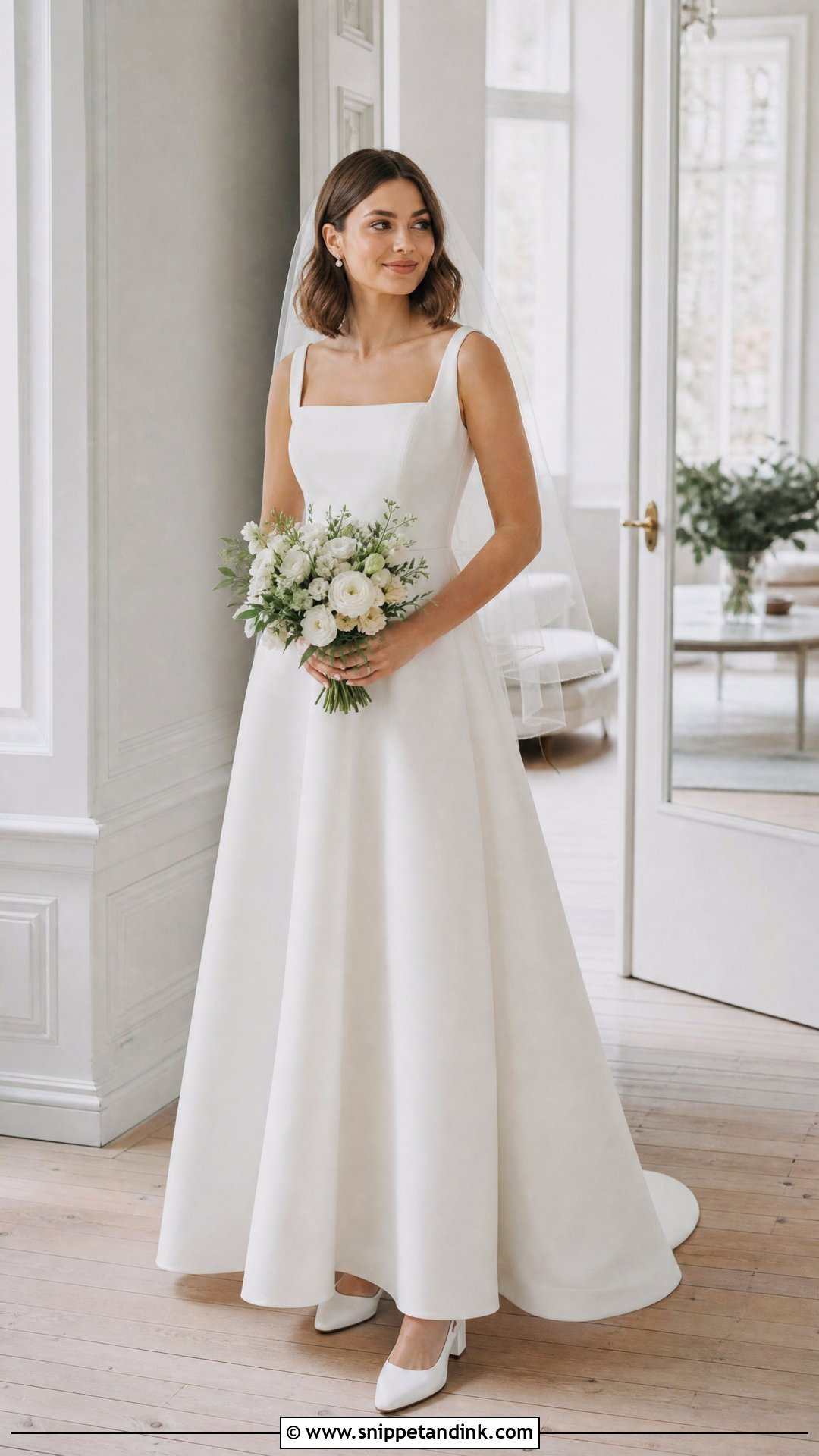 Swedish A Line Wedding Dress - Snippet and Ink - 20 Swedish Wedding Dress Ideas