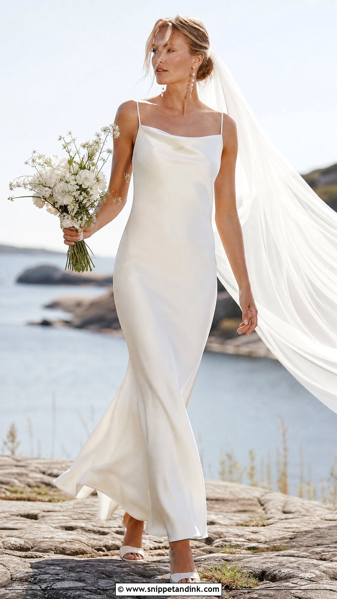 Swedish Silk Slip Wedding Dress - Snippet and Ink - 20 Swedish Wedding Dress Ideas