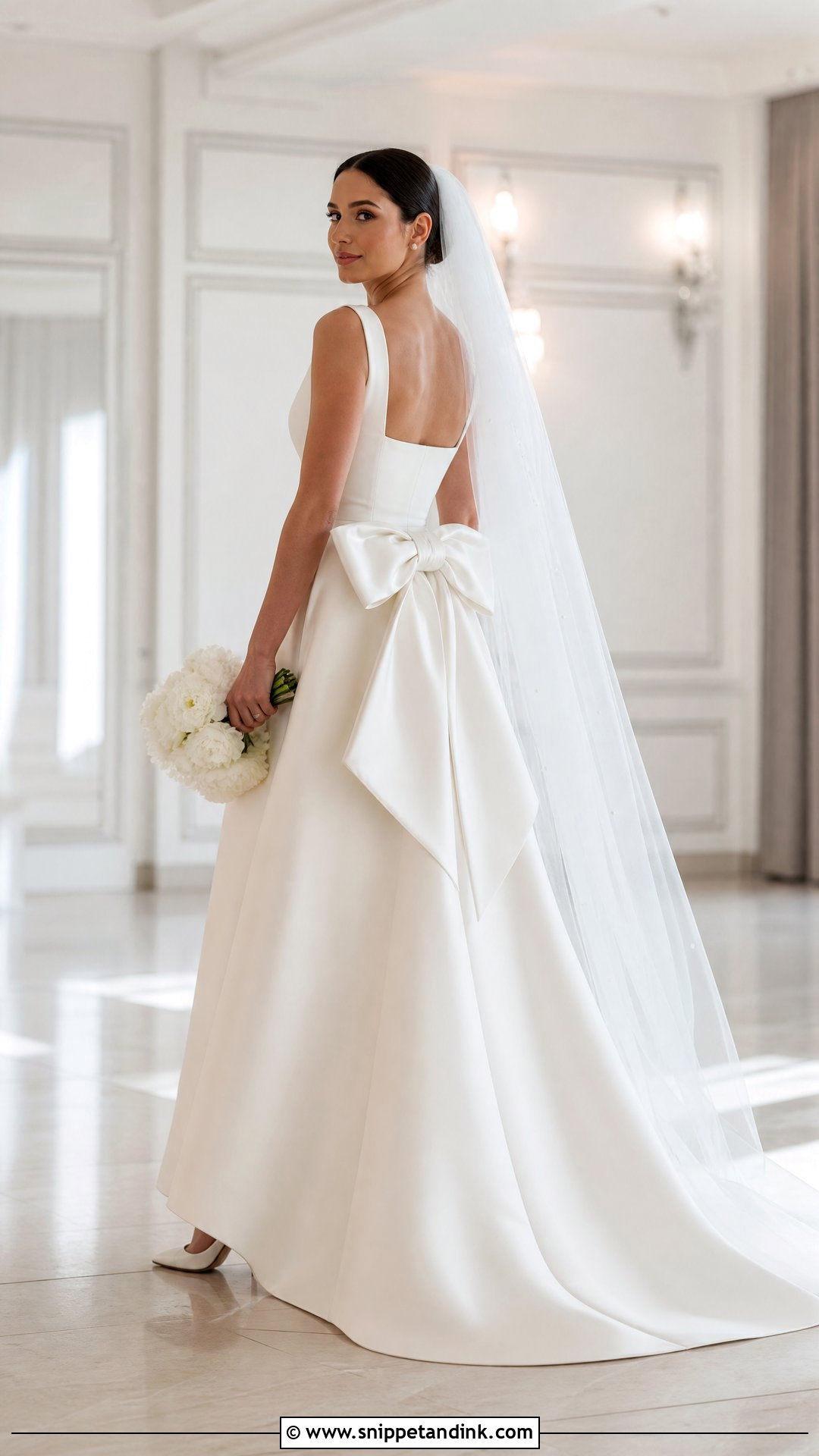 Swedish Wedding Dress With Bow - Snippet and Ink - 20 Swedish Wedding Dress Ideas