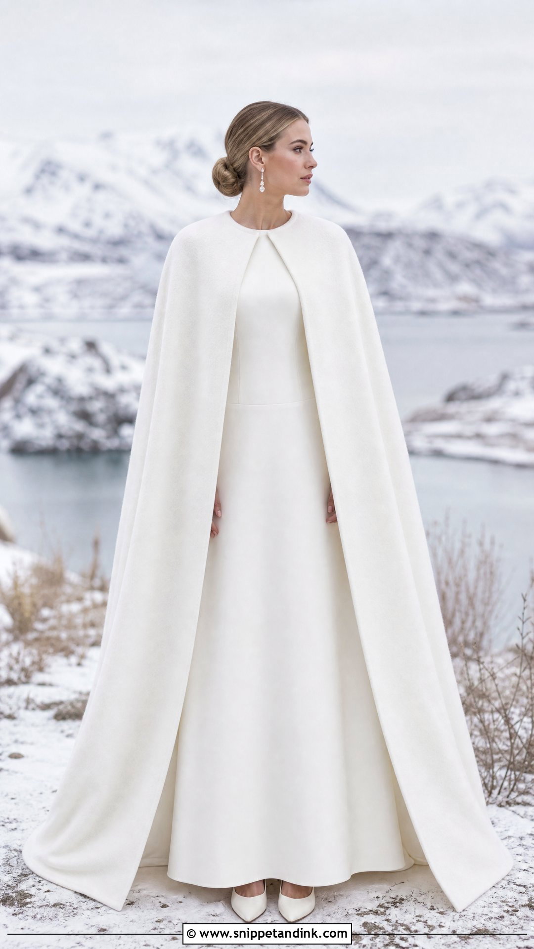 Swedish Wedding Dress With Cape - Snippet and Ink - 20 Swedish Wedding Dress Ideas