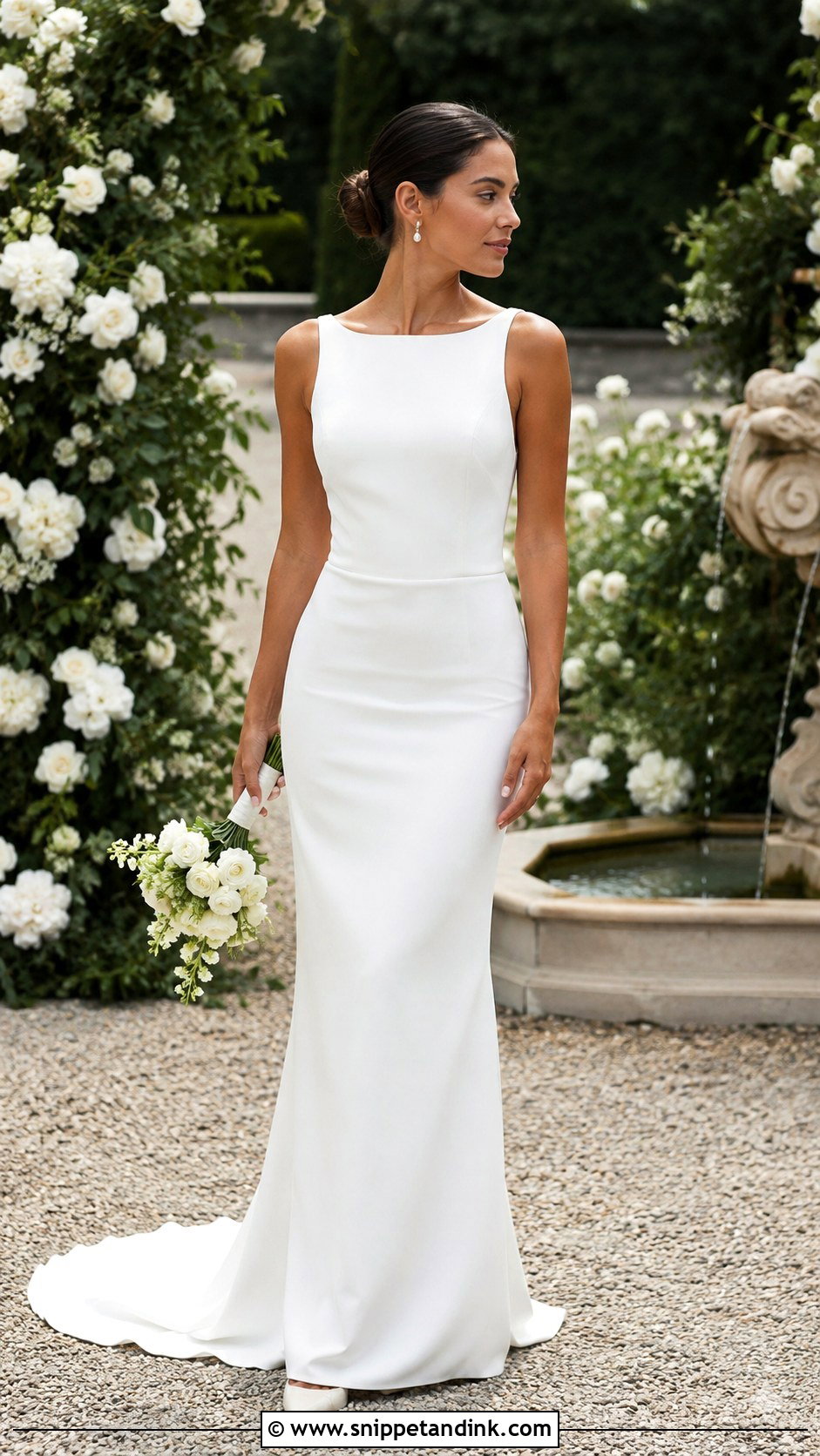 Sweep Train Wedding Dress - Snippet and Ink - 25 Wedding Dress Train Ideas