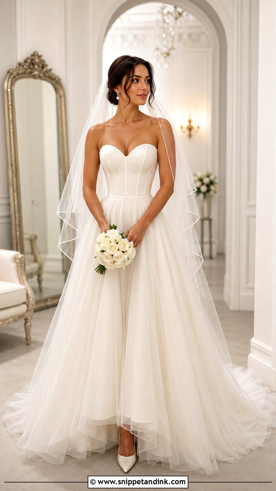 Sweetheart A Line Corset Wedding Dress - Snippet and Ink - 20 A Line Corset Wedding Dress Ideas