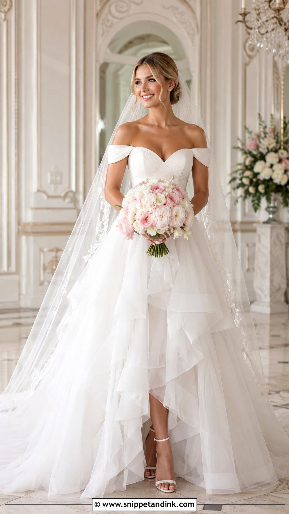 Sweetheart A Line Off the Shoulder Wedding Dress - Snippet and Ink - 20 A Line Wedding Dress Off the Shoulder Ideas