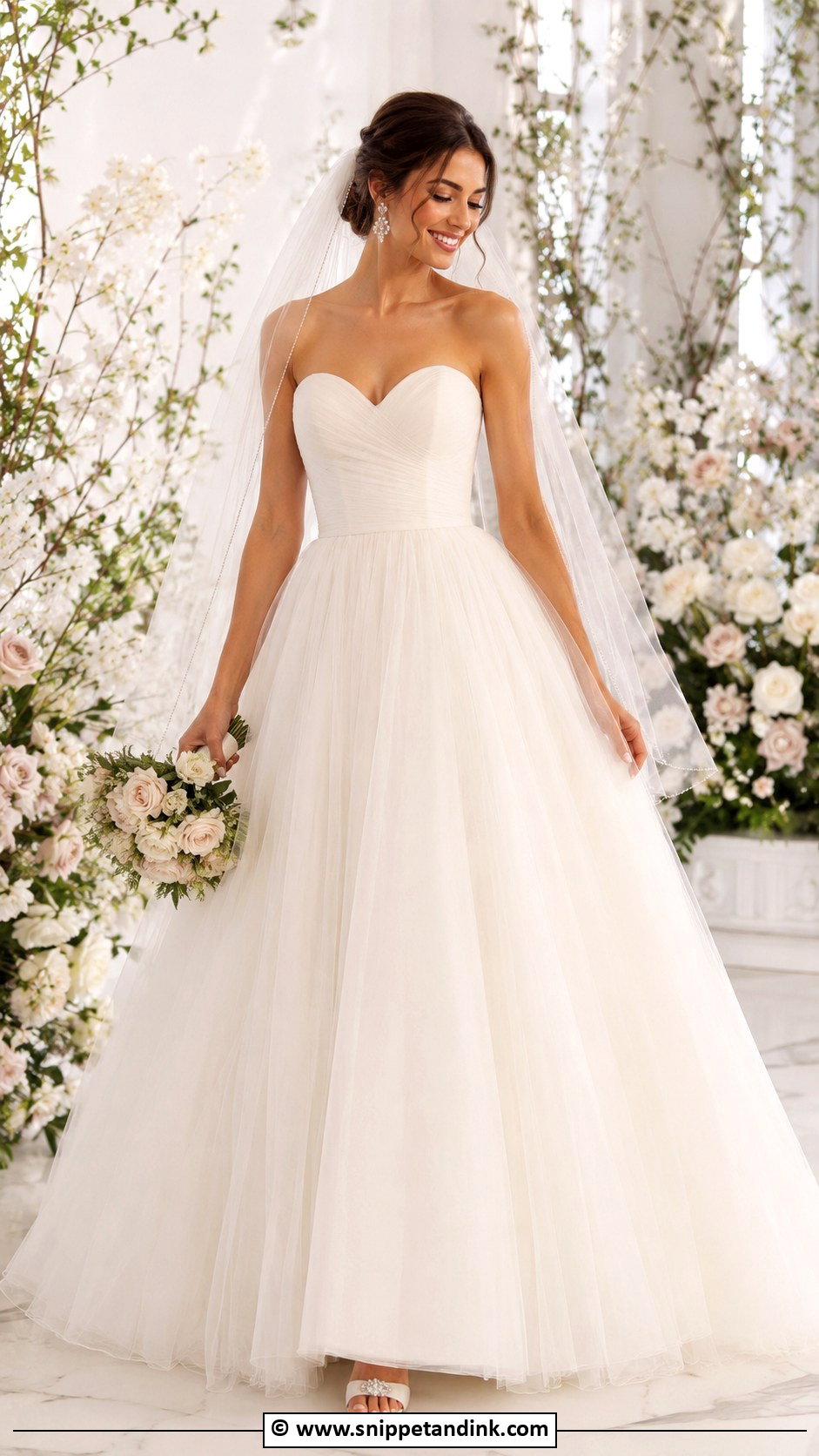 Sweetheart Ball Gown Wedding Dress - Snippet and Ink - 30 Wedding Dresses Ball Gown