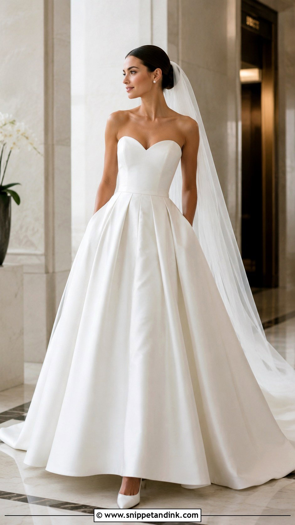 Sweetheart Ball Gown Wedding Dress - Snippet and Ink - 20 Heart Wedding Dress Ideas