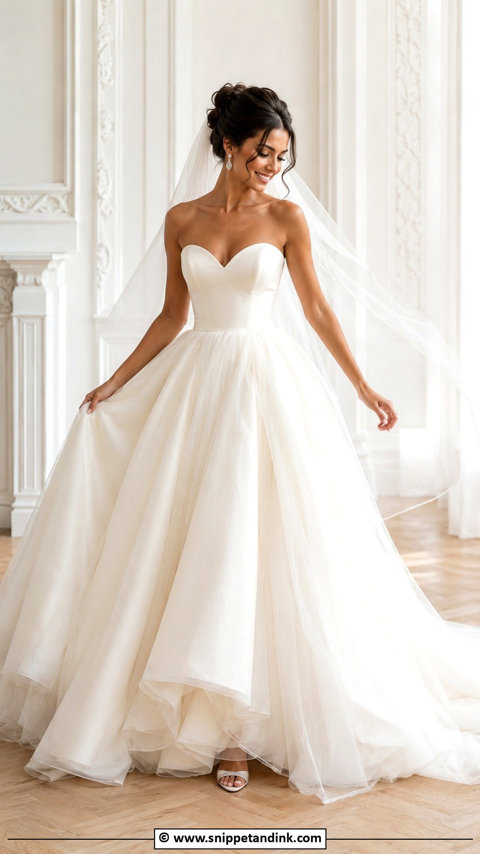 Sweetheart Ball Gown Wedding Dress - Snippet and Ink - 30 Ball Gowns Wedding