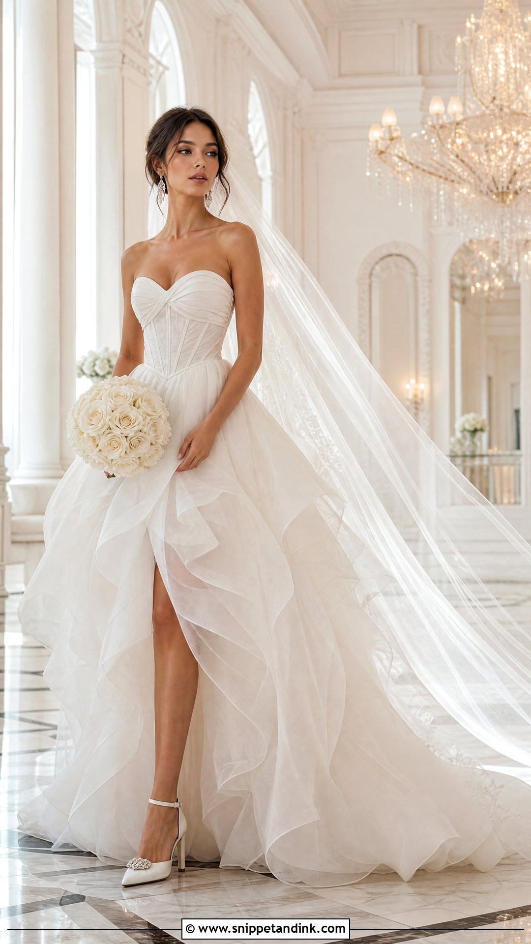 Sweetheart Ball Gown Wtoo Wedding Dress - Snippet and Ink - 20 Wtoo By Watters Wedding Dress Ideas