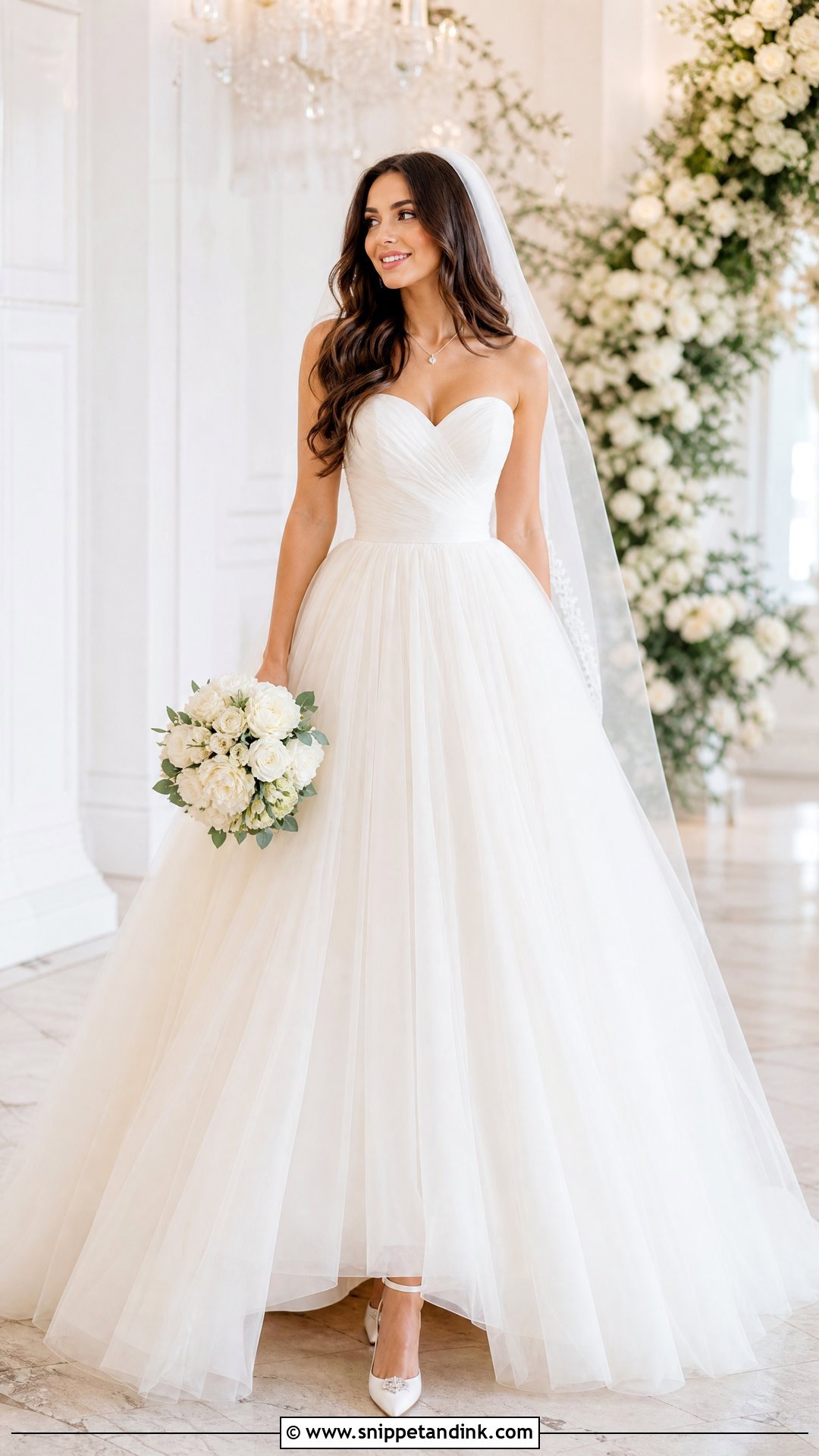 Sweetheart Bridal Ball Gown - Snippet and Ink - 25 Bridal Ball Gown Ideas