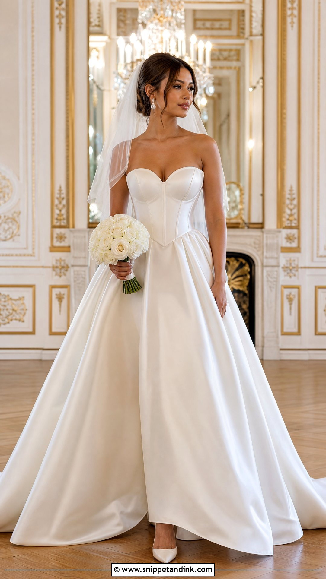 Sweetheart Corset Princess Wedding Dress - Snippet and Ink - 20 Princess Wedding Dresses Corset Top