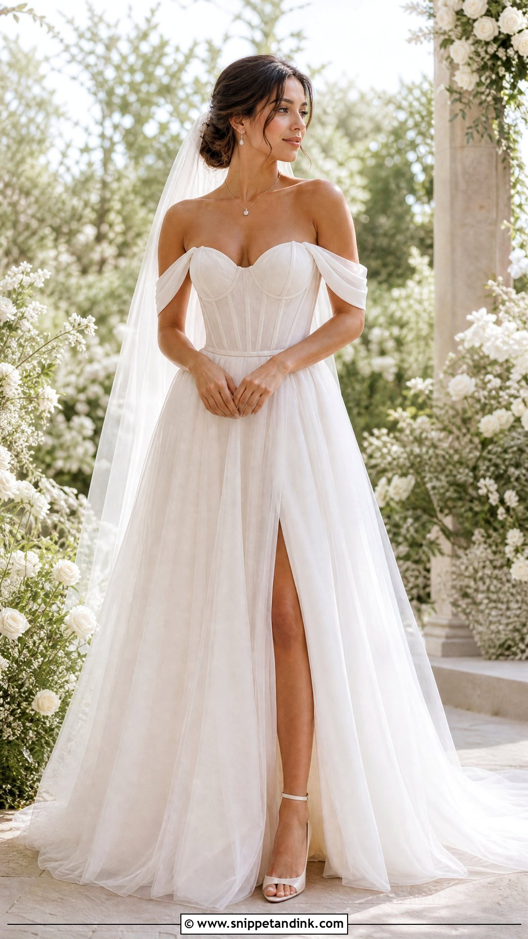 Sweetheart Corset Wedding Dress - Snippet and Ink - 20 Wona Concept Wedding Dress Ideas