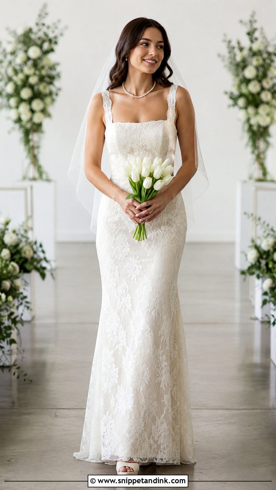 Sweetheart Lace Wedding Dress - Snippet and Ink - 20 Lace Traditional Wedding Dress Ideas