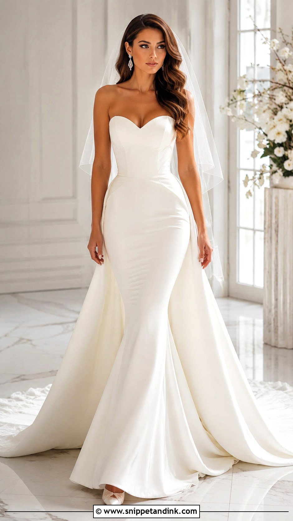 Sweetheart Mermaid Marriage Gown - Snippet and Ink - 20 Marriage Gown Ideas