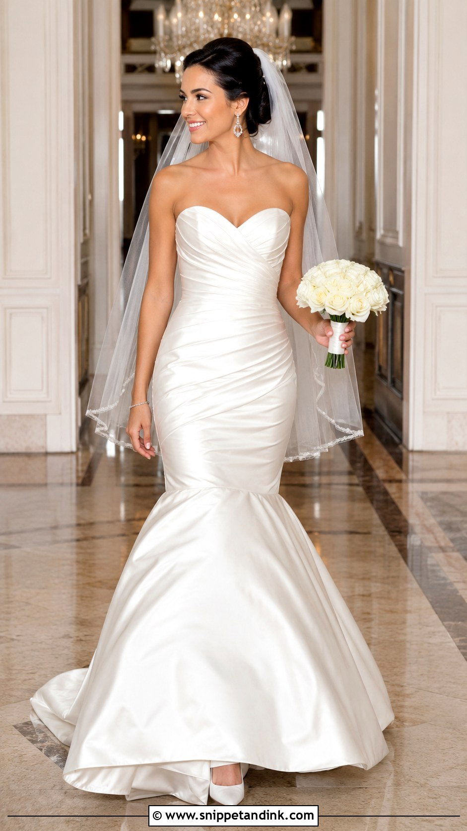 Sweetheart Mermaid Wedding Dress - Snippet and Ink - 20 2000s Wedding Dresses