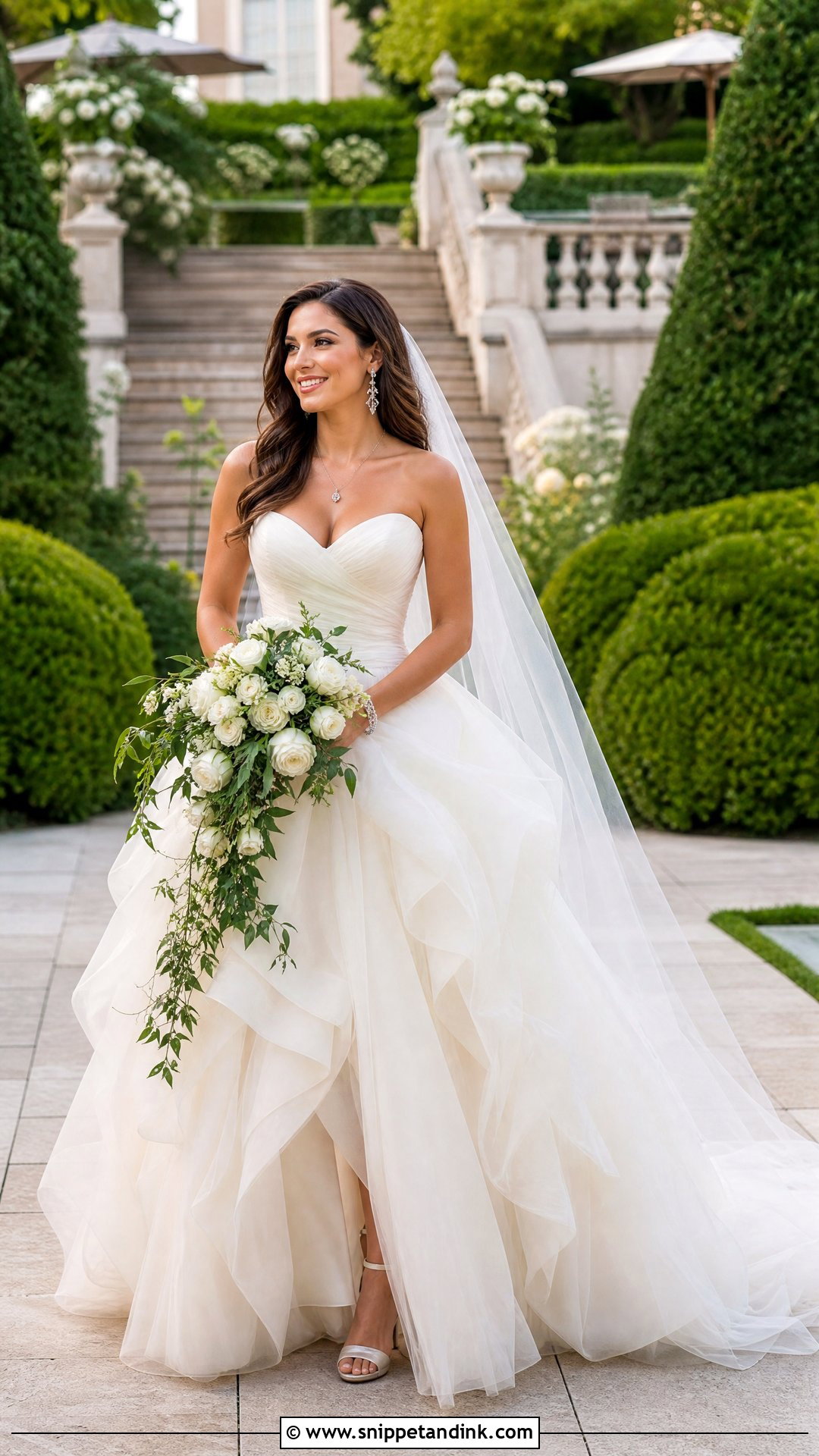 Sweetheart Neckline Ball Gown Wedding Dress - Snippet and Ink - 20 Big Puffy Wedding Dresses