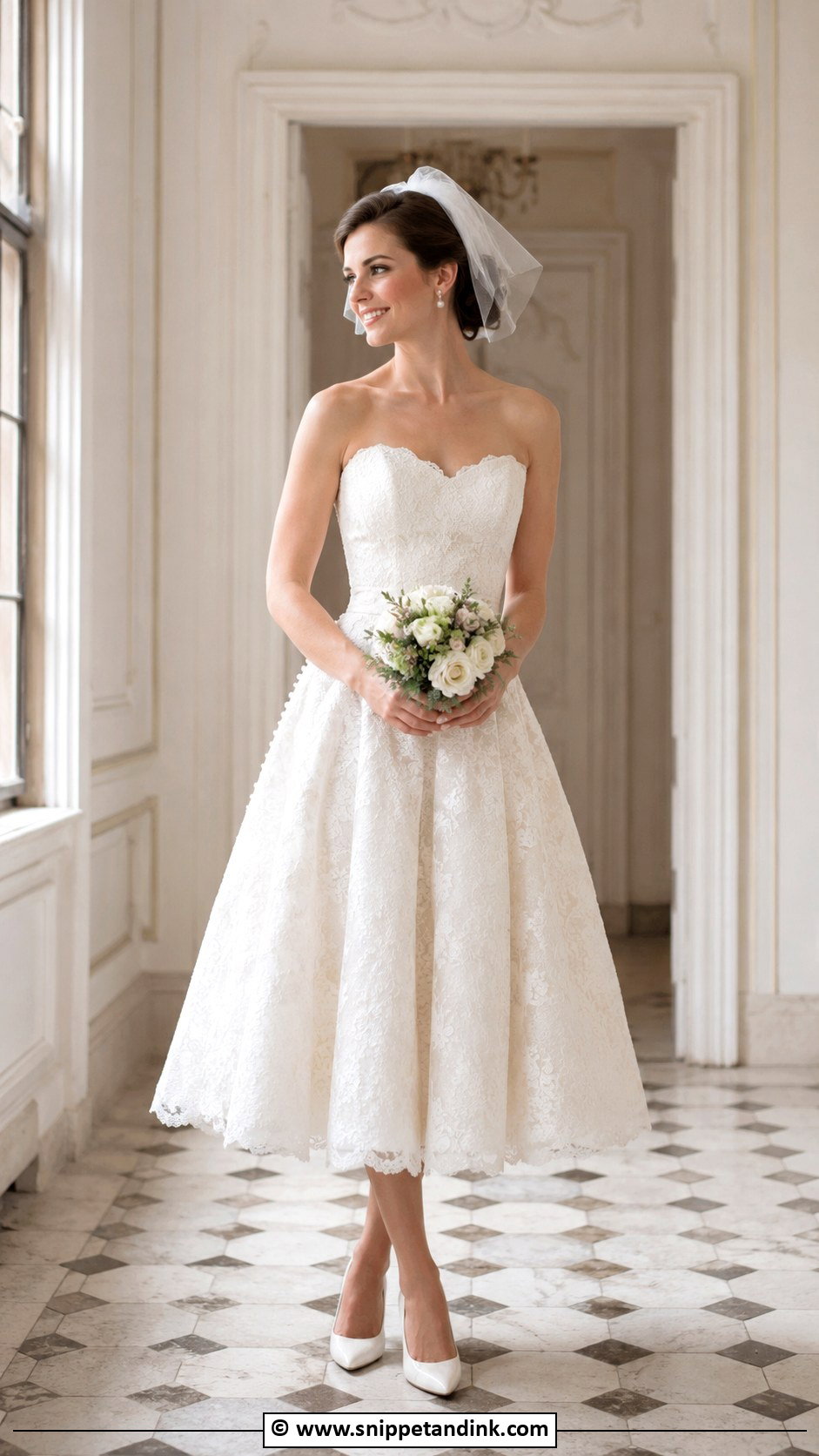 Sweetheart Neckline Vintage Wedding Dress - Snippet and Ink - 30 Sweetheart Neckline Wedding Dress Ideas