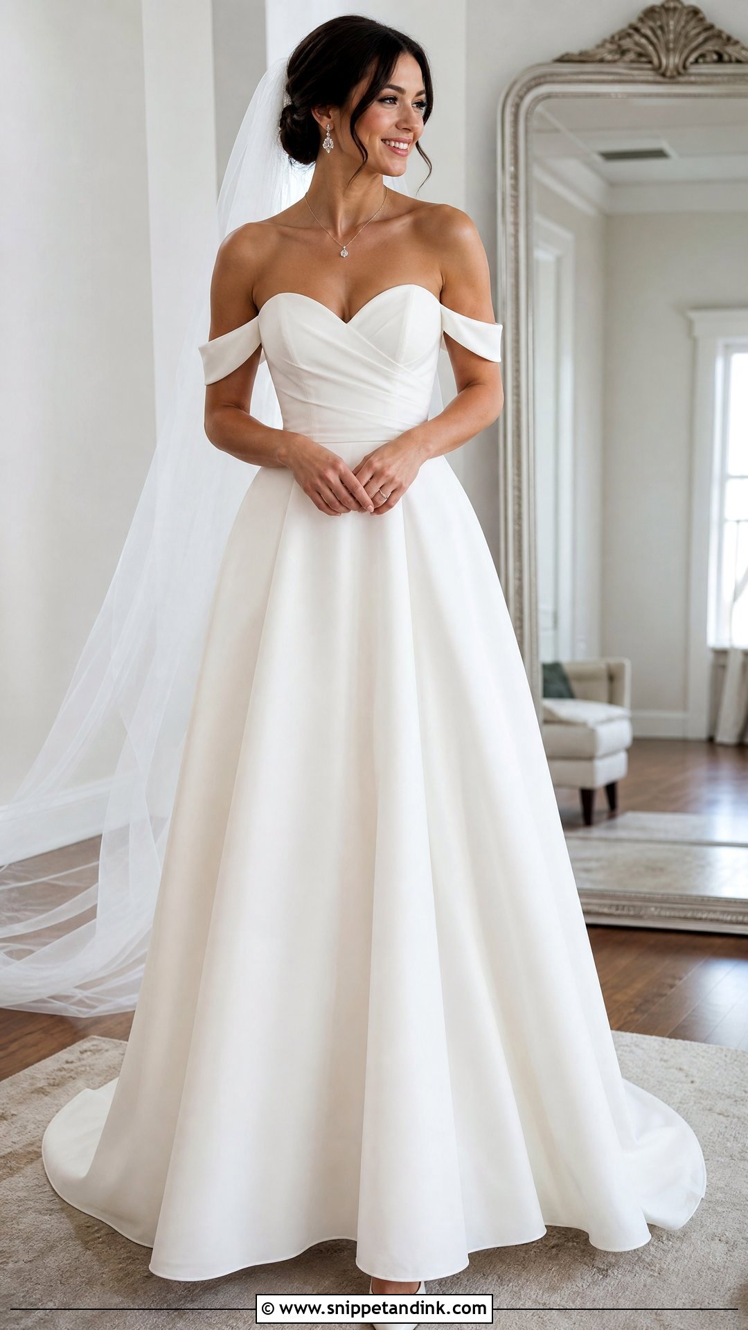 Sweetheart Neckline Wedding Dress - Snippet and Ink - 25 Dreamy Romantic Elegant Wedding Dress Ideas