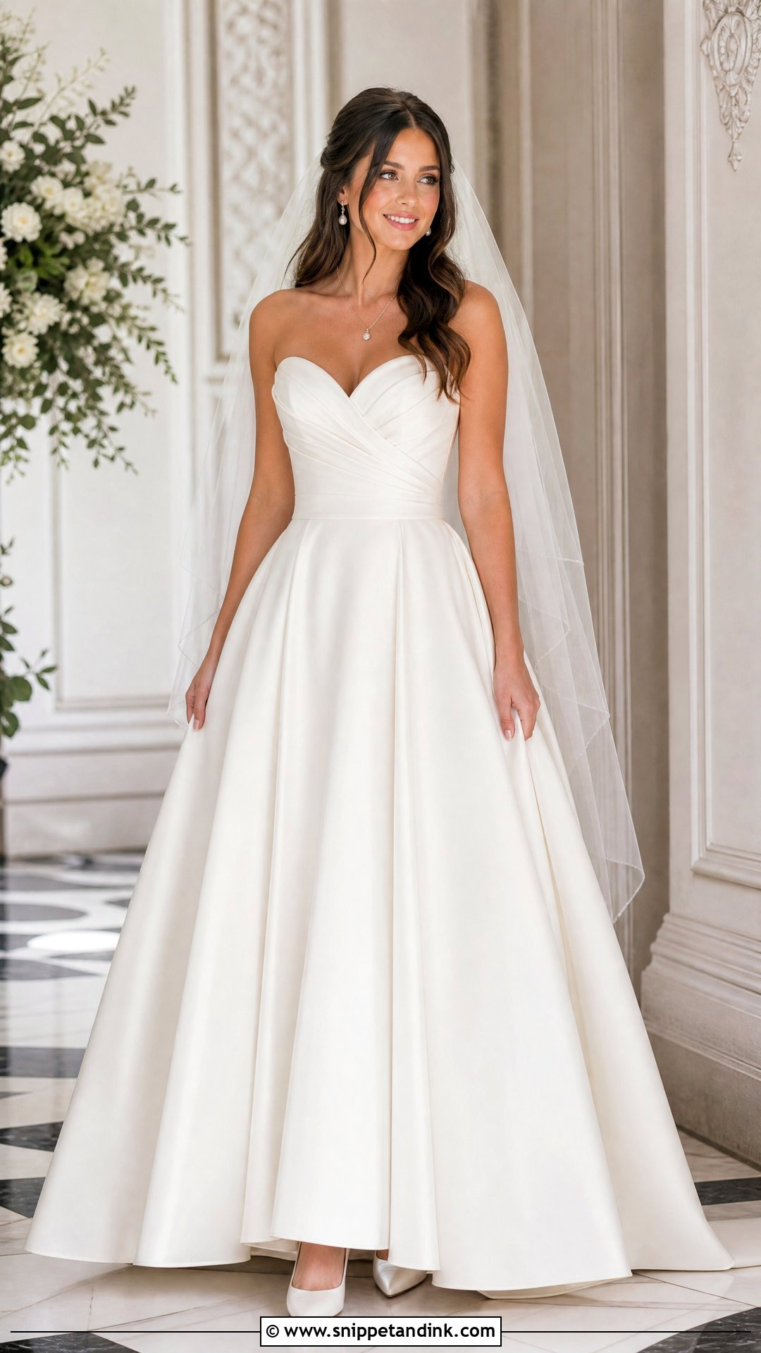 Sweetheart Neckline Wedding Dress - Snippet and Ink - 20 Faith Kelly Wedding Dress Ideas