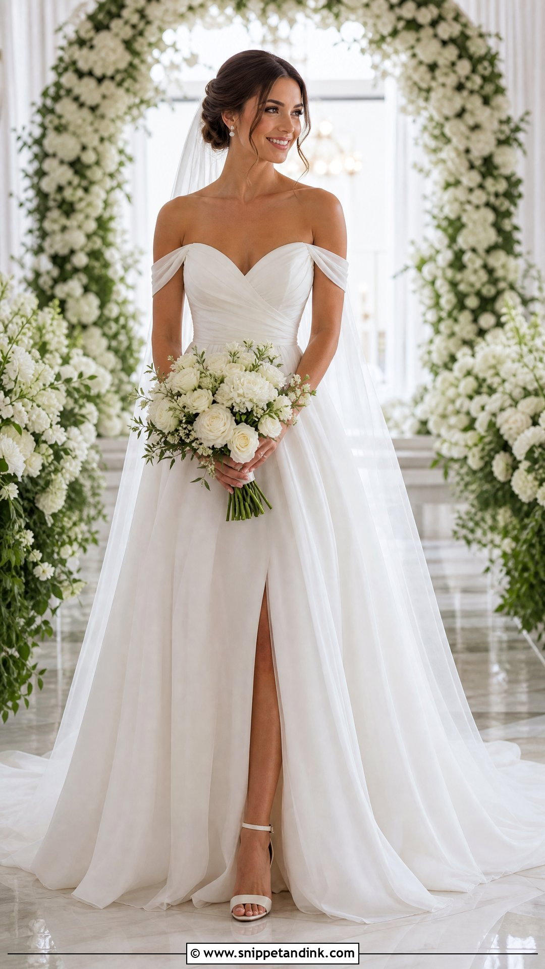 Sweetheart Neckline Wedding Dress - Snippet and Ink - 20 Romantic Dreamy Wedding Dress Ideas