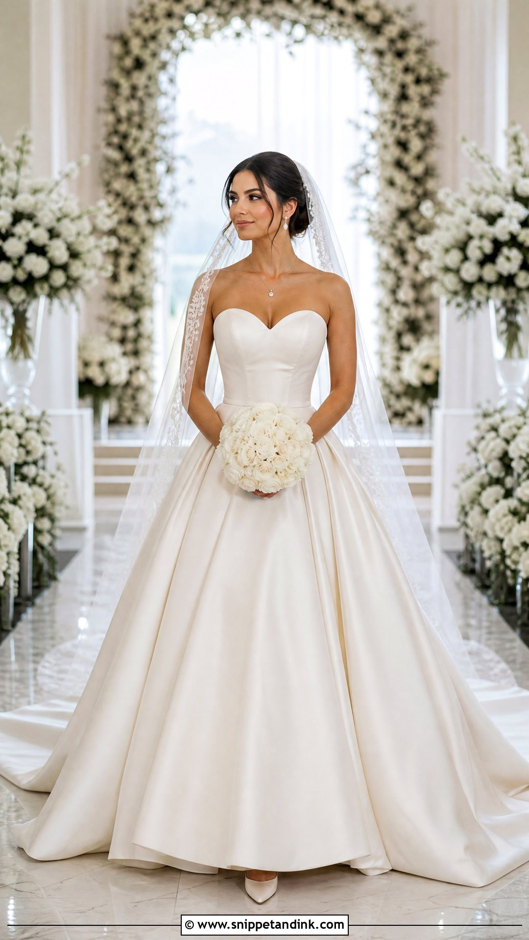 Sweetheart Neckline Wedding Dress - Snippet and Ink - 20 Wedding Dresses Neckline