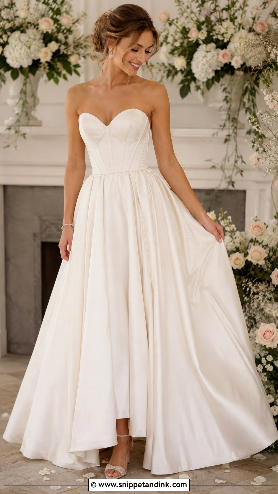 Sweetheart Neckline Wedding Dress - Snippet and Ink - 30 My Dream Wedding Dress Ideas