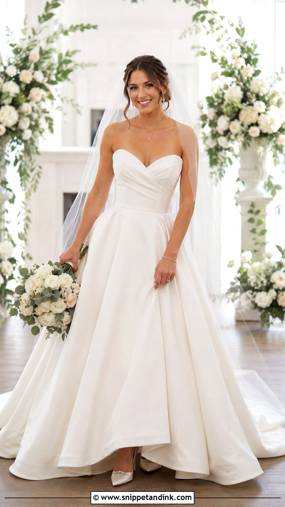 Sweetheart Neckline Wedding Dress - Snippet and Ink - 30 Wedding Dress Design Ideas