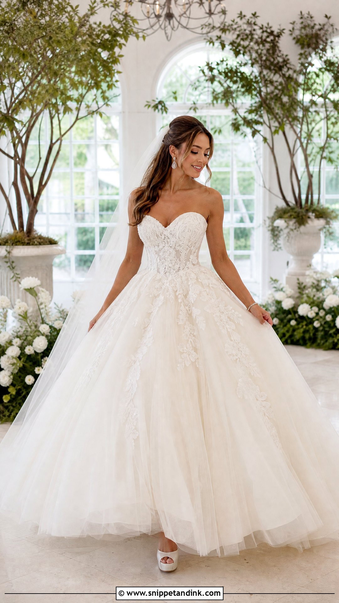 Sweetheart Poofy Princess Wedding Dress - Snippet and Ink - 20 Poofy Wedding Dress Princesses Ideas