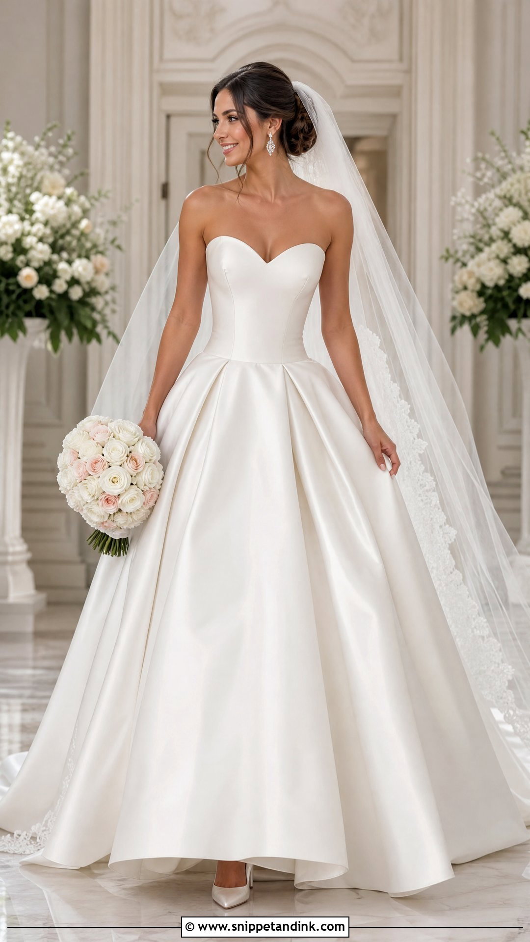 Sweetheart Princess Wedding Gown - Snippet and Ink - 20 Princess Wedding Gown Fairytale Ideas