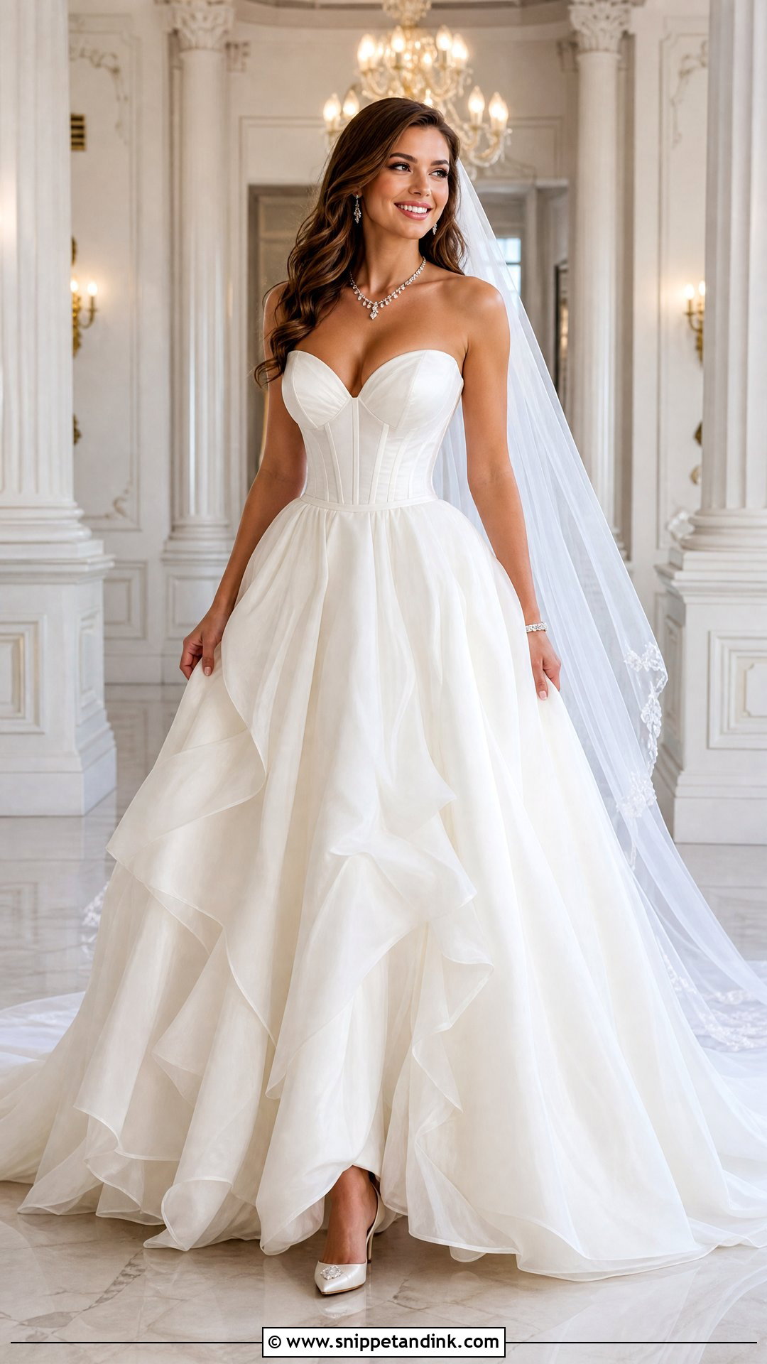 Sweetheart Princess Wedding Gown - Snippet and Ink - 25 Dream Princesses Wedding Gown Ideas