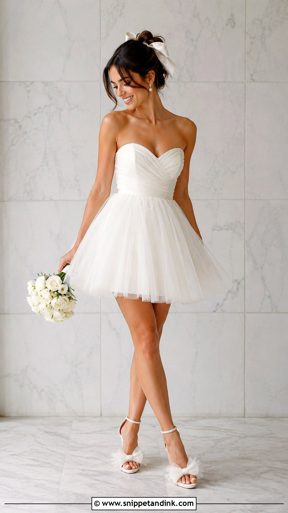 Sweetheart Short Wedding Dress - Snippet and Ink - 25 Sweetheart Wedding Dress Ideas