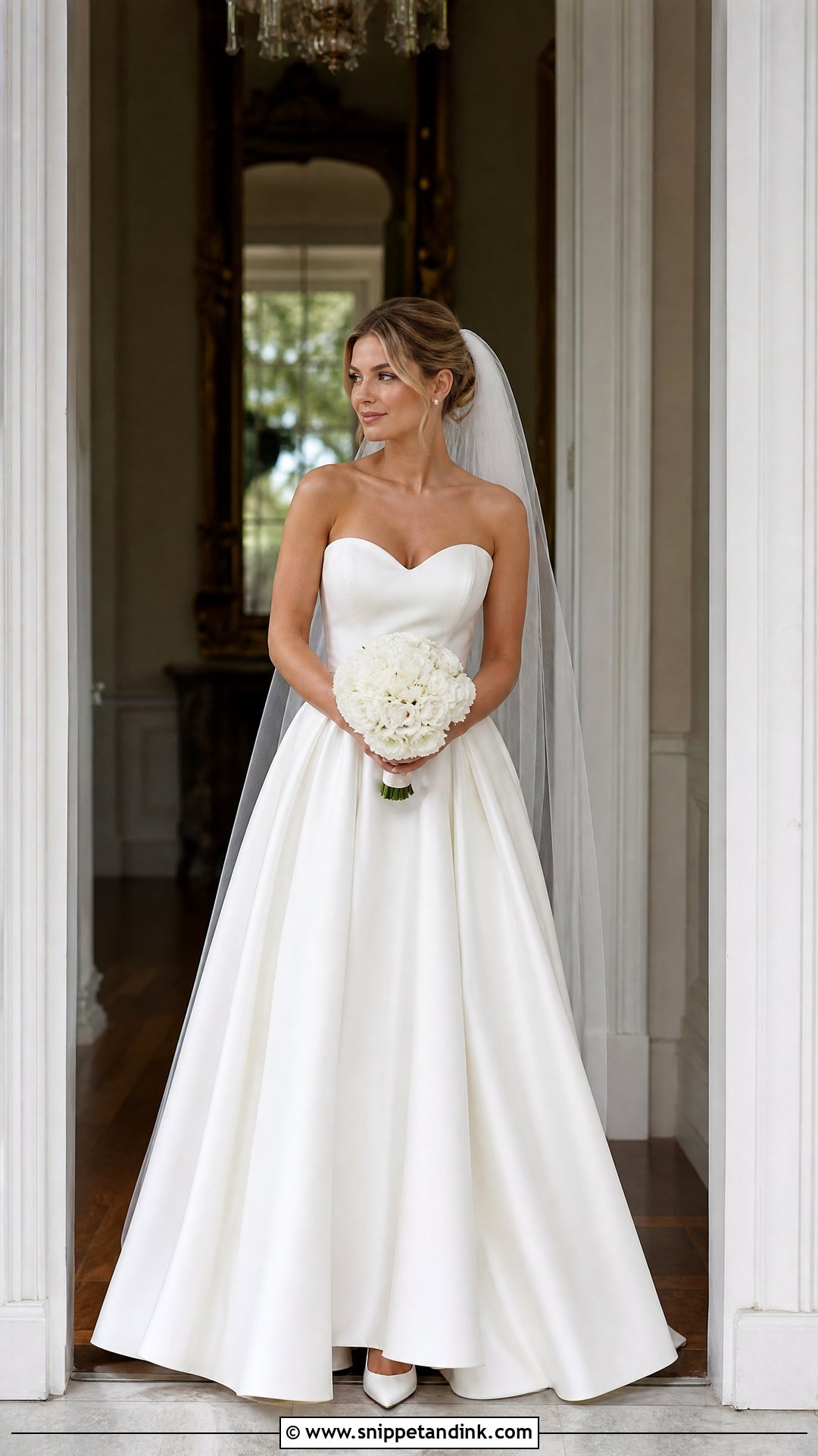 Sweetheart Tube Top Wedding Dress - Snippet and Ink - 20 Tube Top Wedding Dress Ideas