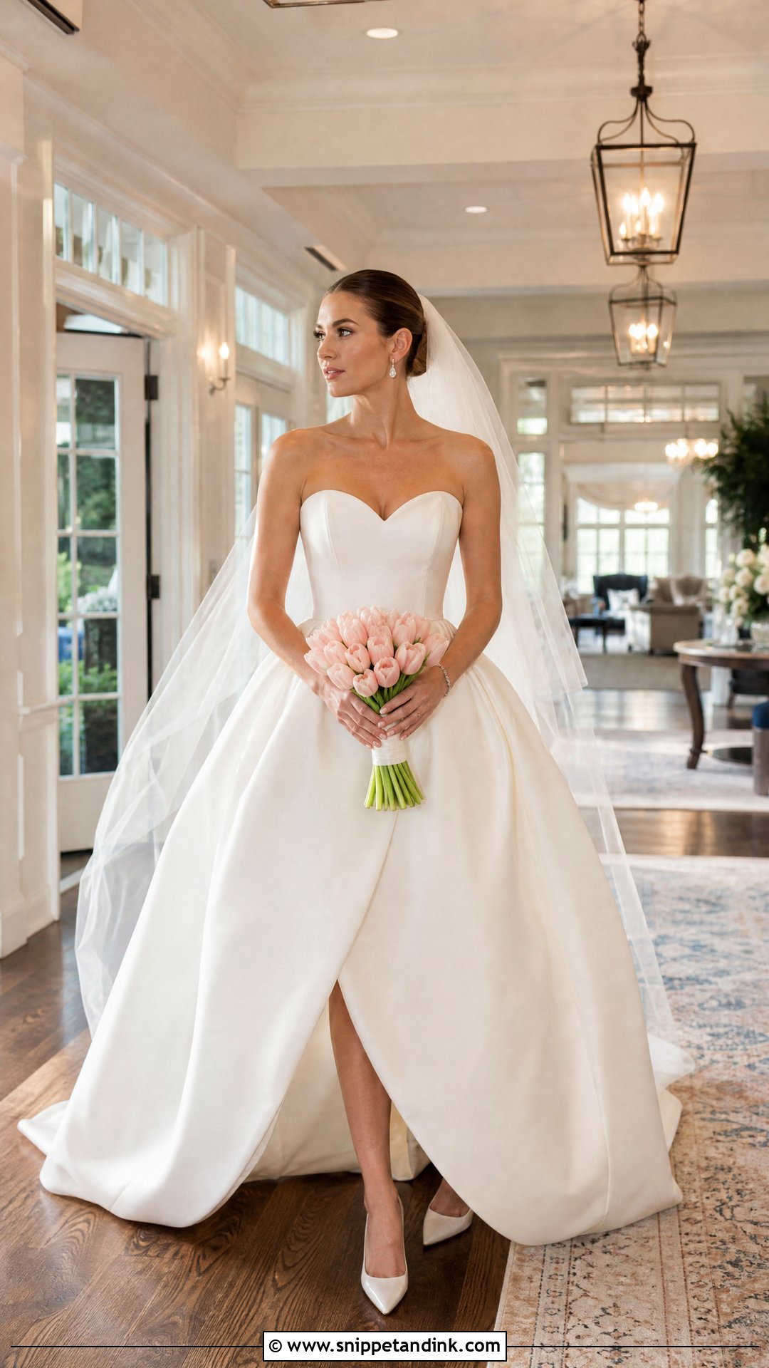 Sweetheart Tulip Wedding Dress - Snippet and Ink - 20 Tulip Wedding Dress Ideas