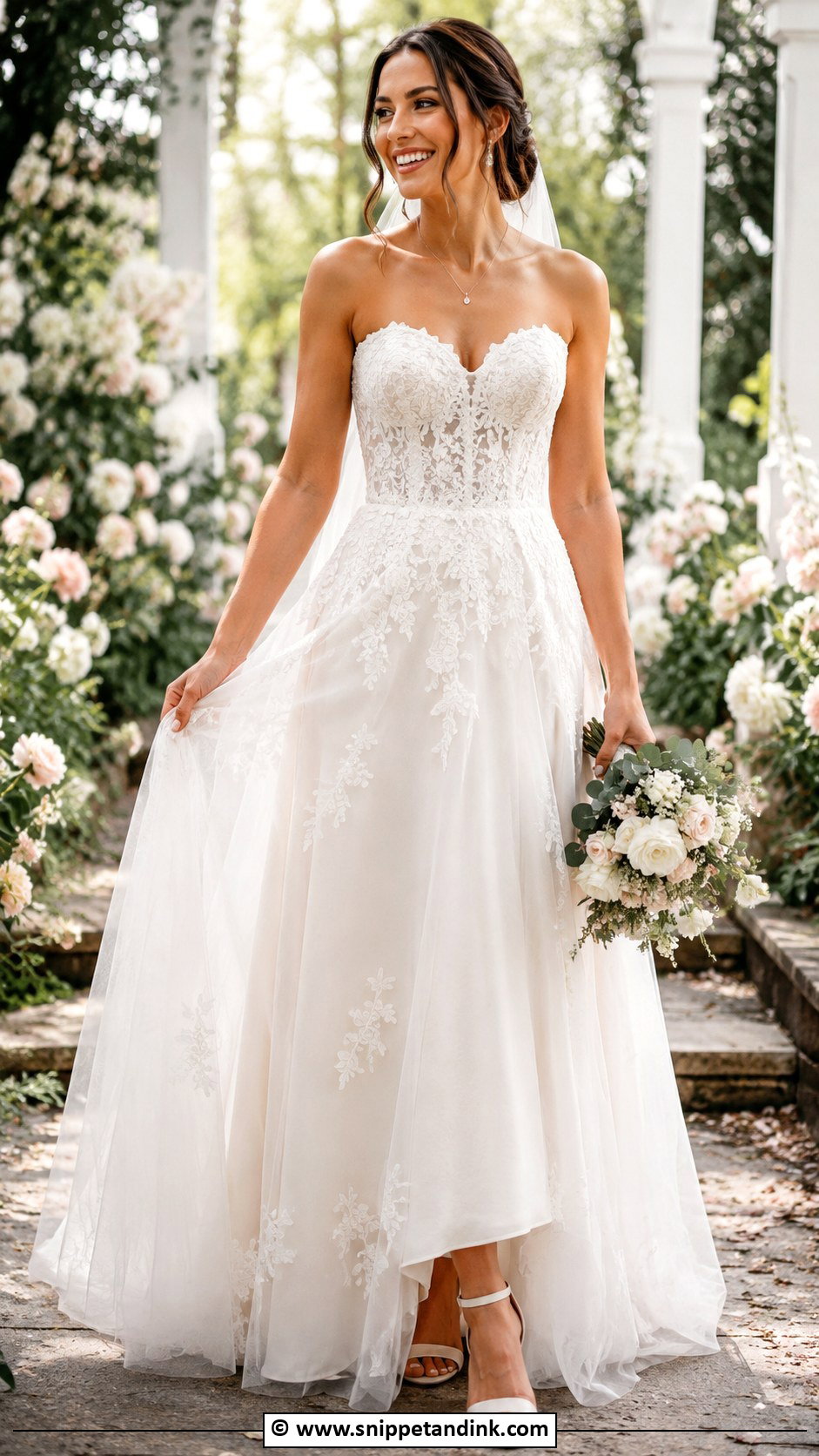 Sweetheart Wedding Dress - Snippet and Ink - 35 Wedding Dress Styles