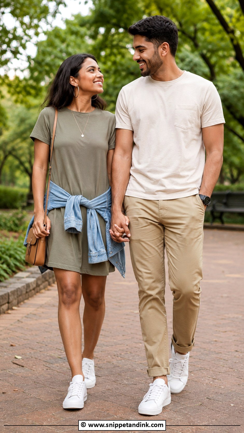 T Shirt Dress Prewedding Outfit - Snippet and Ink - 30 Casual Prewedding Outfit Ideas