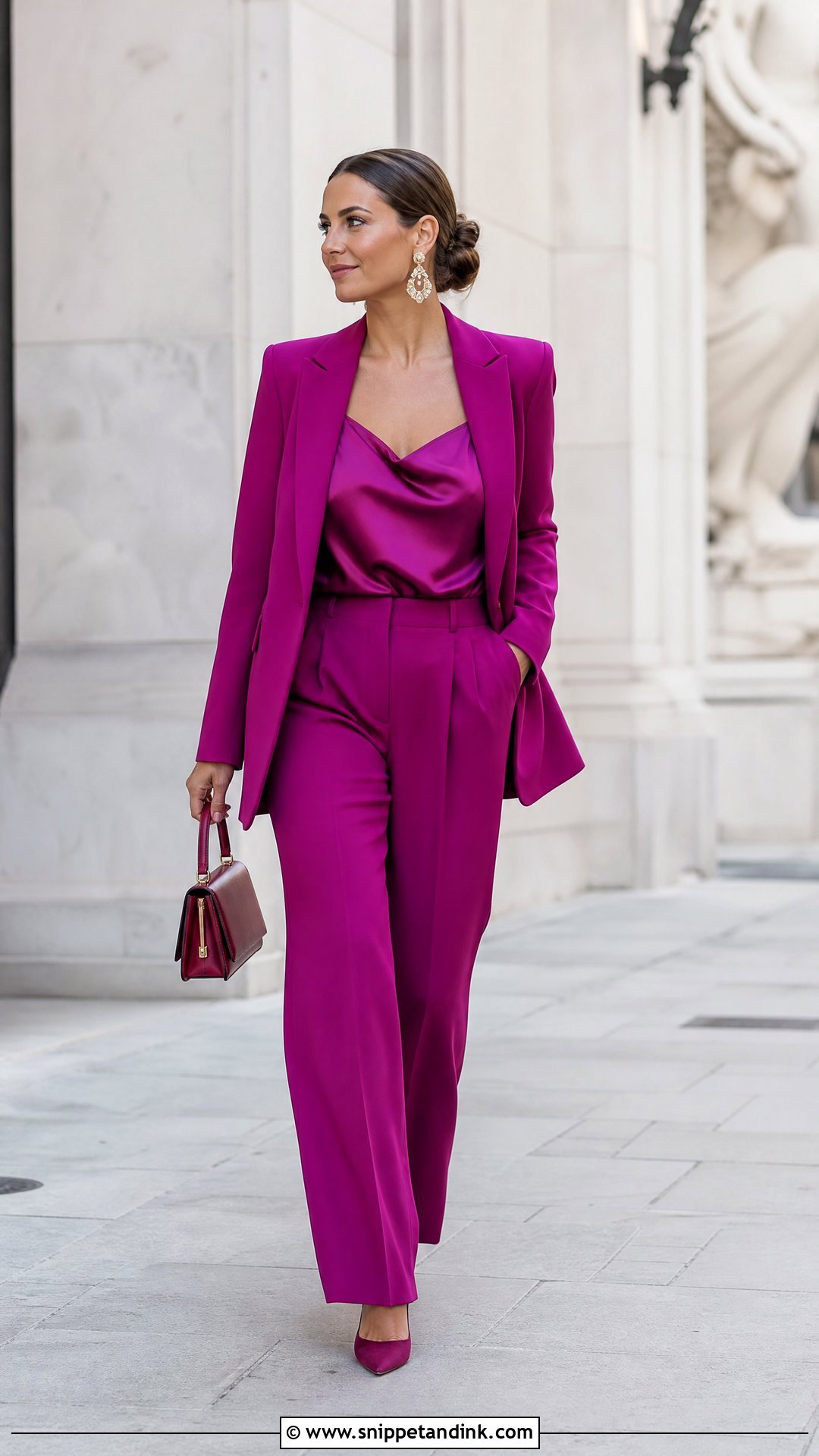 Tailored Pantsuit Wedding Outfit - Snippet and Ink - 20 Wedding Wear for Women Ideas