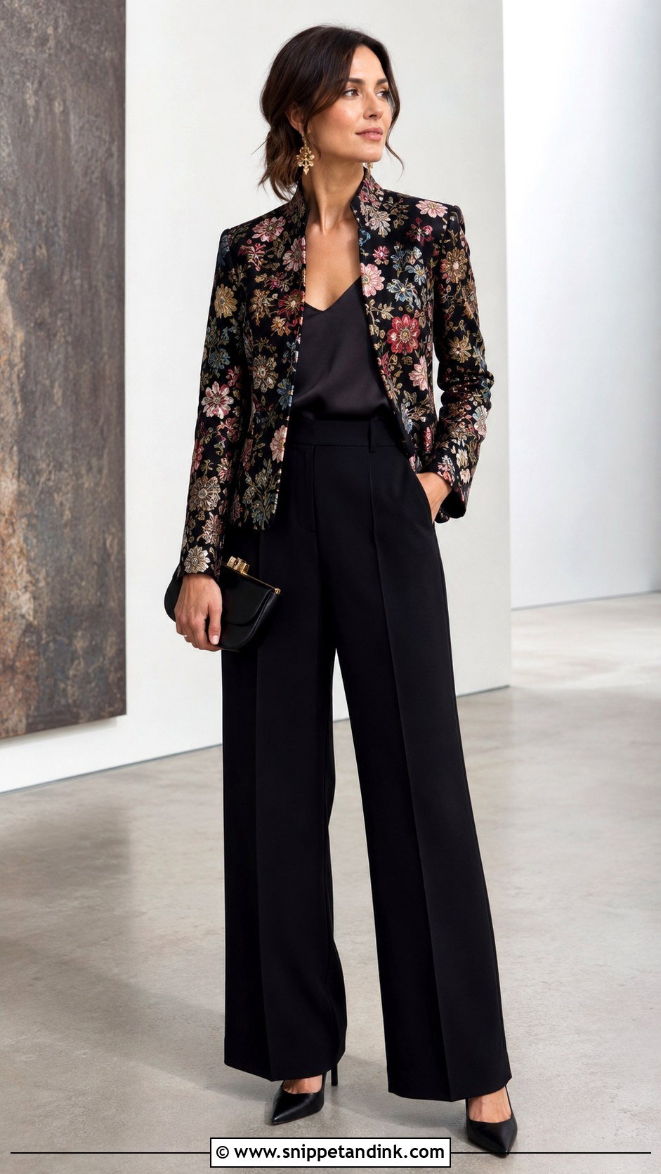 Tailored Trousers With Statement Jacket Wedding Outfit - Snippet and Ink - 20 Jacket for Wedding Ideas