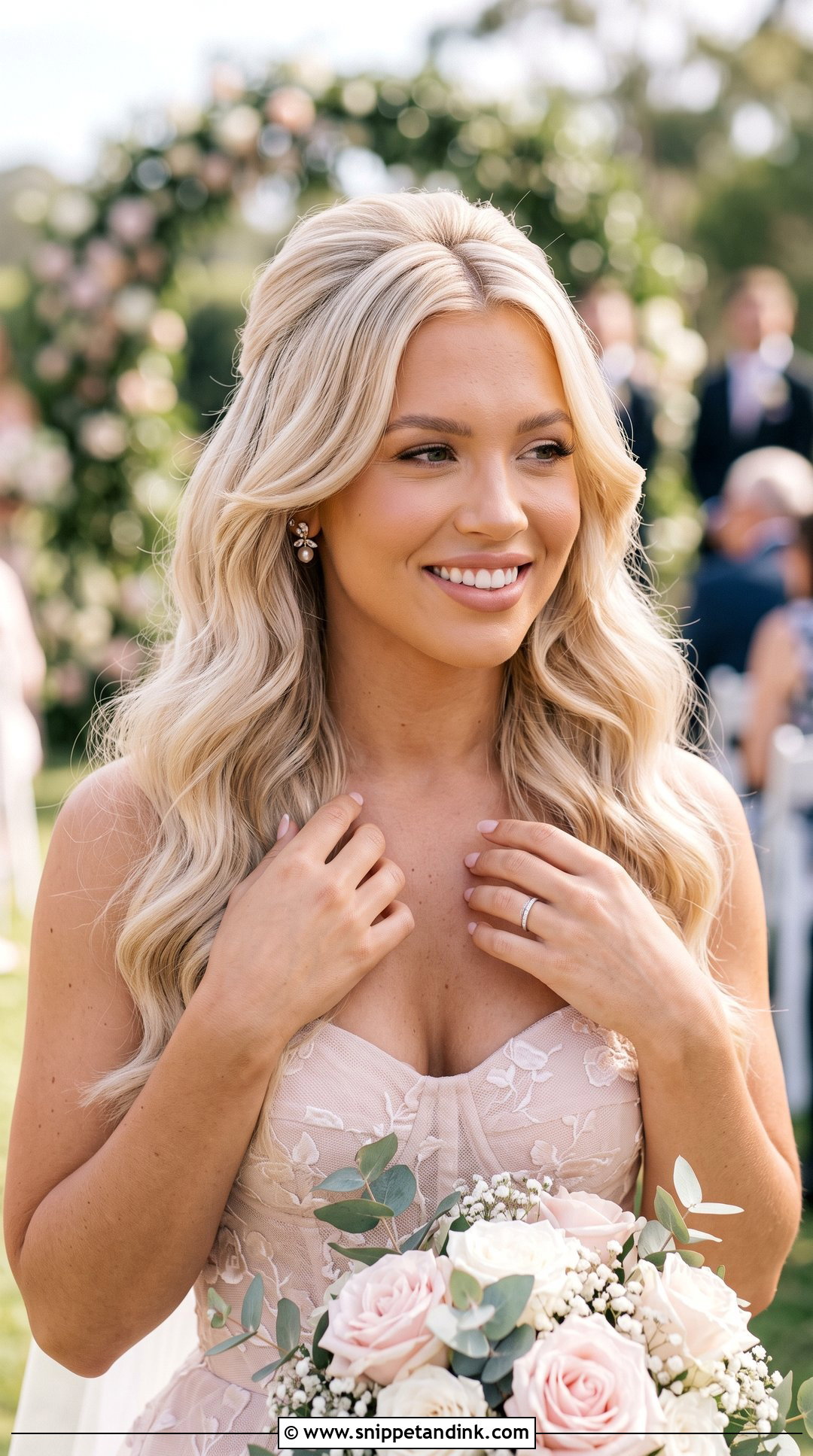 Tammy Hembrow Wedding Waves - Snippet and Ink - 15 Tammy Hembrow Wedding Hair Ideas