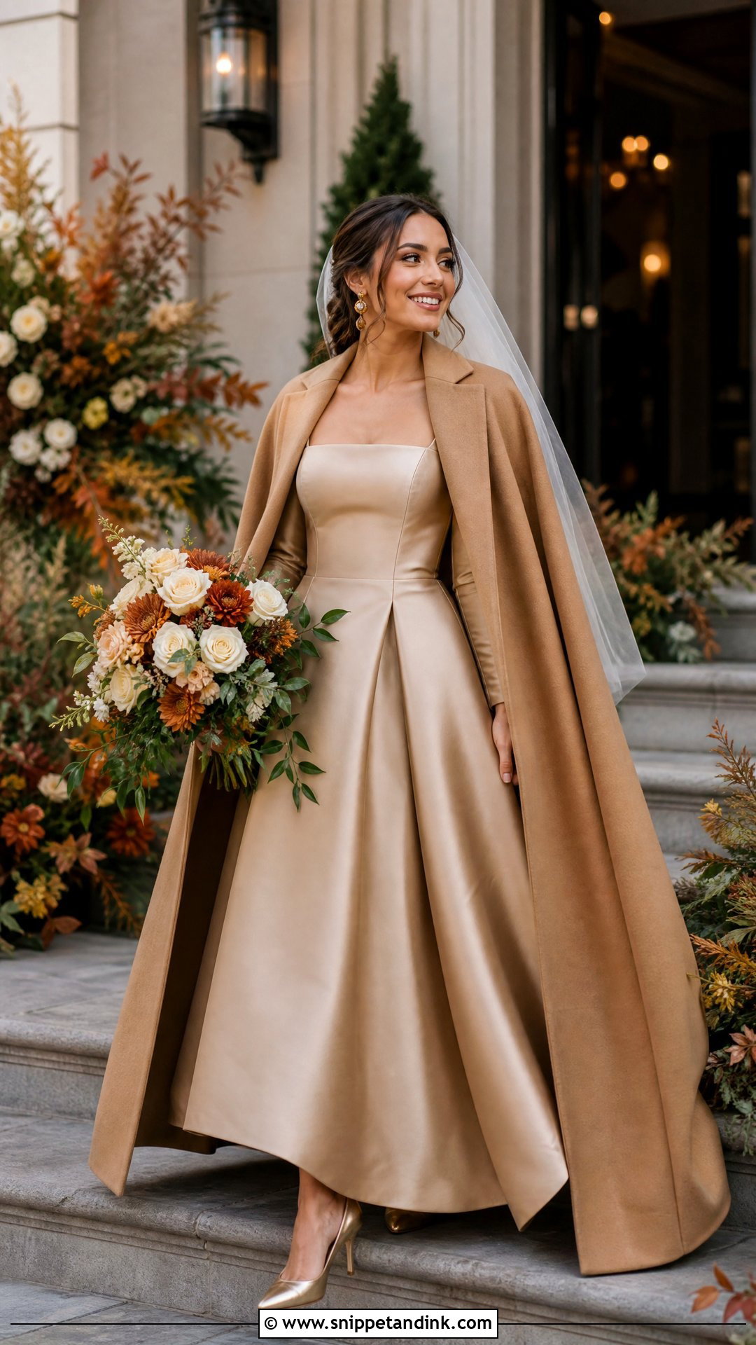 Tan Fall Wedding Dress - Snippet and Ink - 20 Tan Wedding Dress Ideas