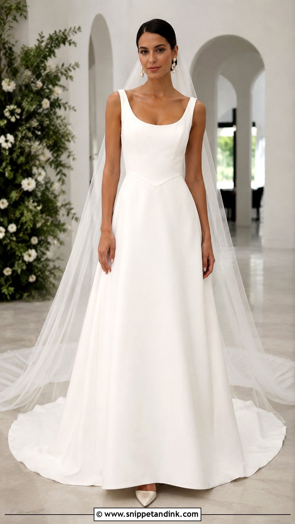 Tank Strap Basque Waist Wedding Dress - Snippet and Ink - 20 Basque Waist Wedding Dress with Straps Ideas