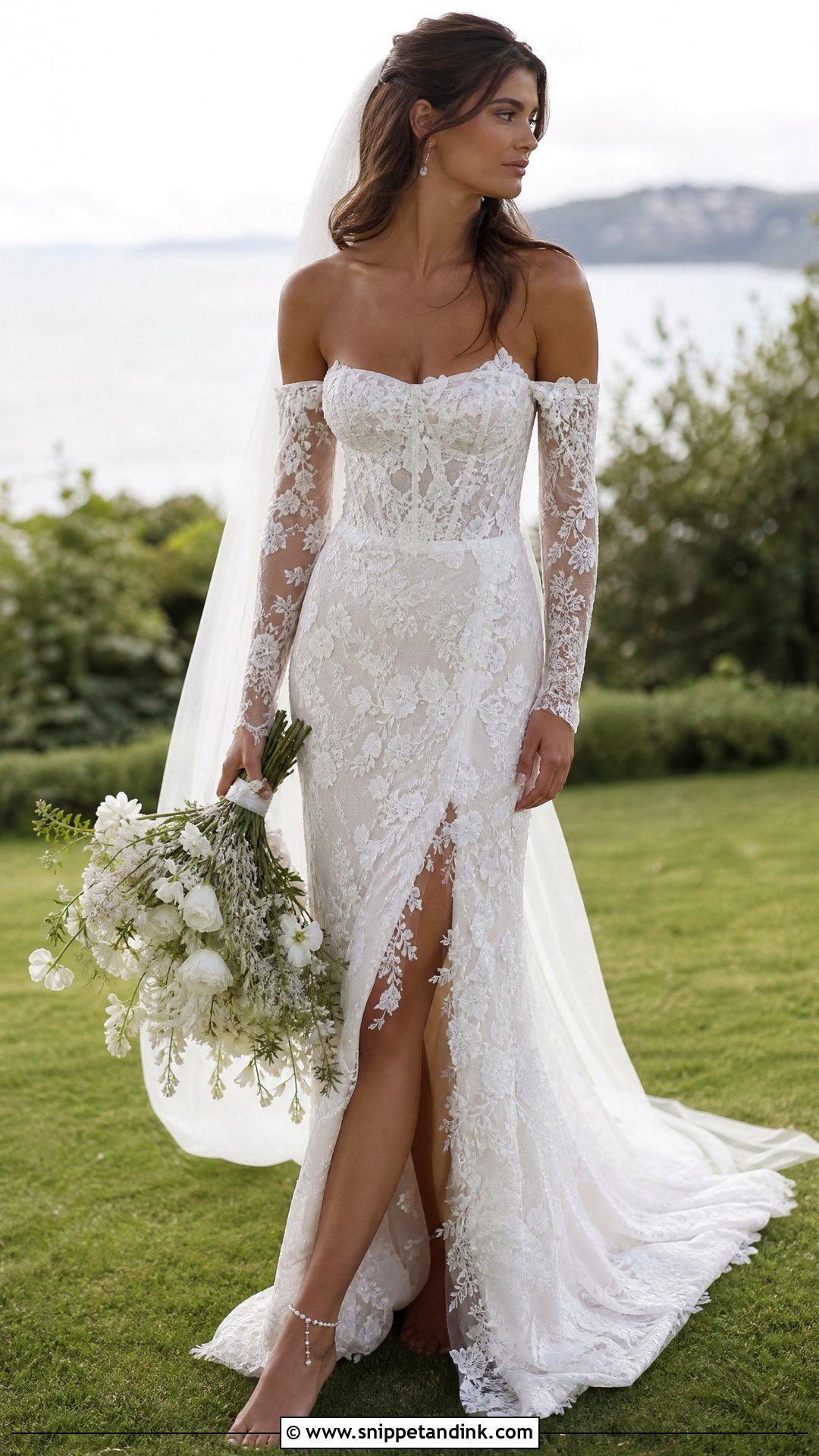 Taylor Hill Barefoot Wedding Dress - Snippet and Ink - 20 Taylor Hill Wedding Dress Ideas