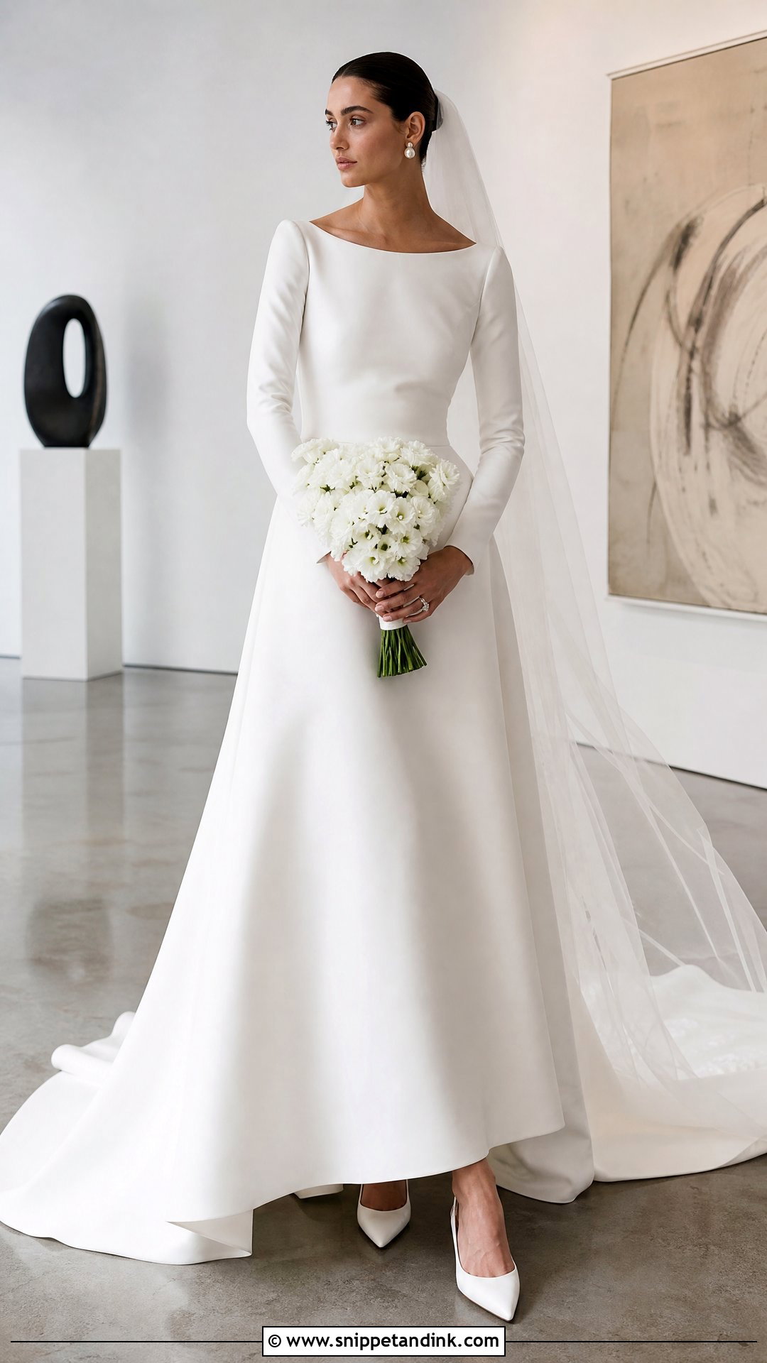 Taylor Hill Minimal Wedding Dress - Snippet and Ink - 20 Taylor Hill Wedding Dress Ideas