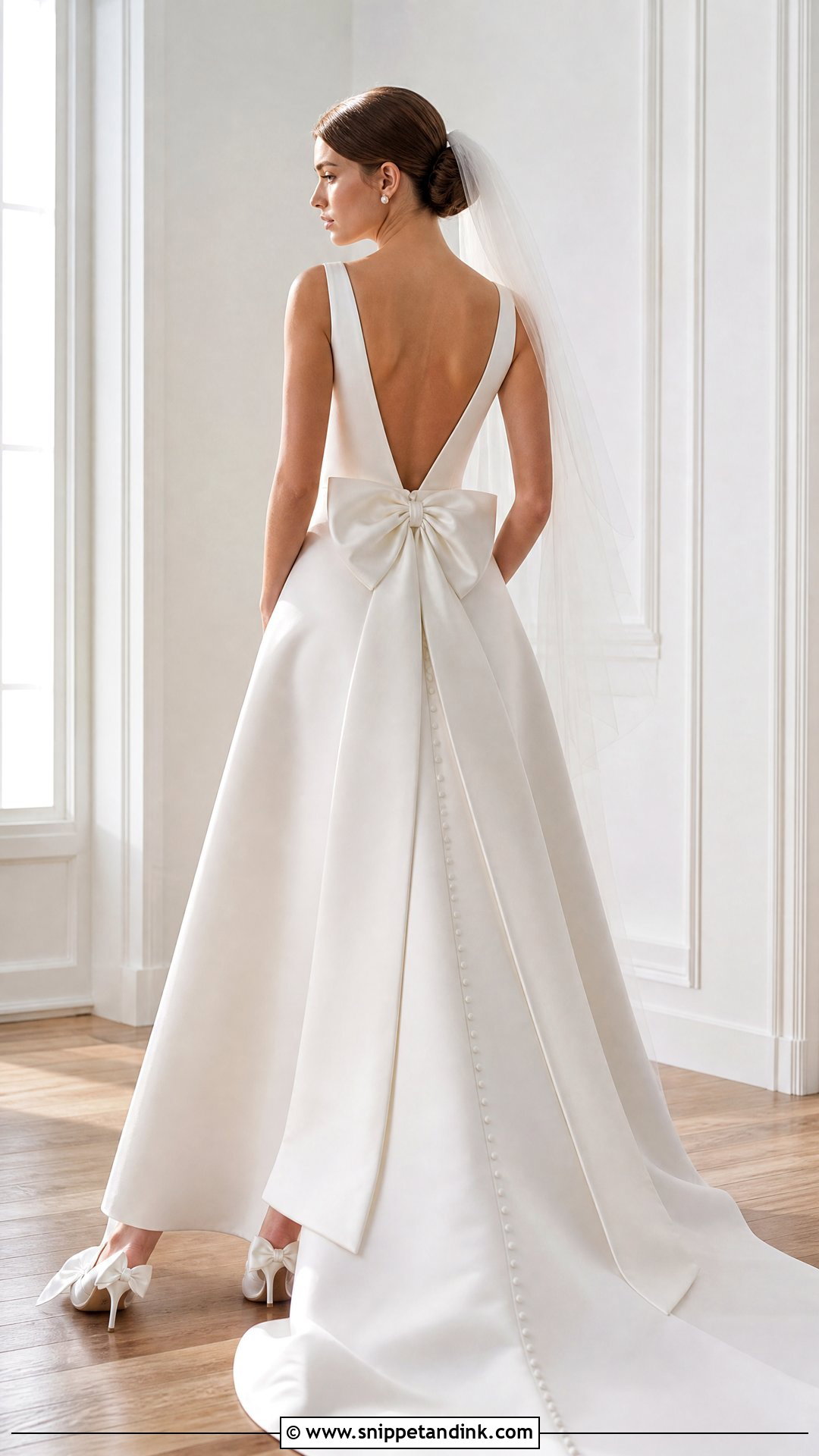Taylor Swift Wedding Dress Bow Back - Snippet and Ink - 25 Taylor Swift Wedding Dress Ideas
