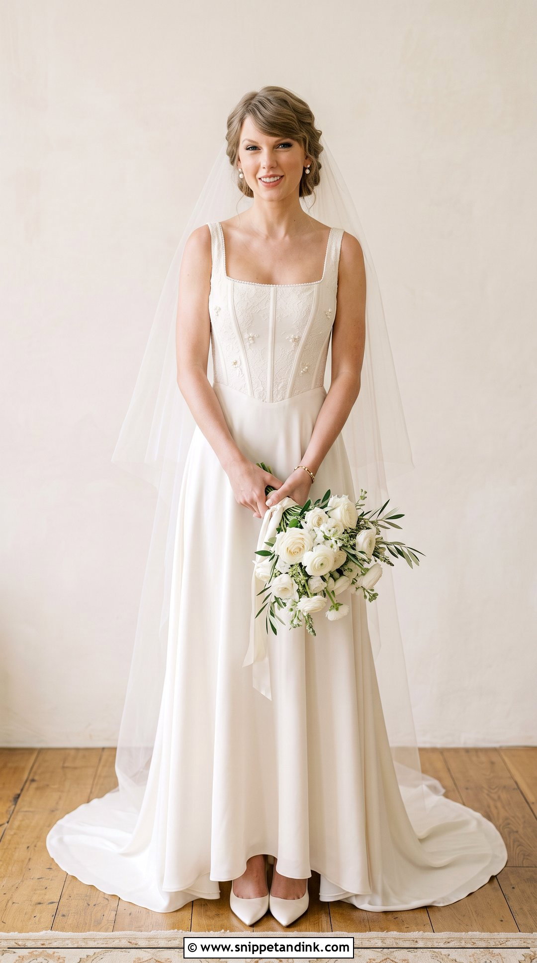 Taylor Swift Wedding Dress Square Neck - Snippet and Ink - 25 Taylor Swift Wedding Dress Ideas