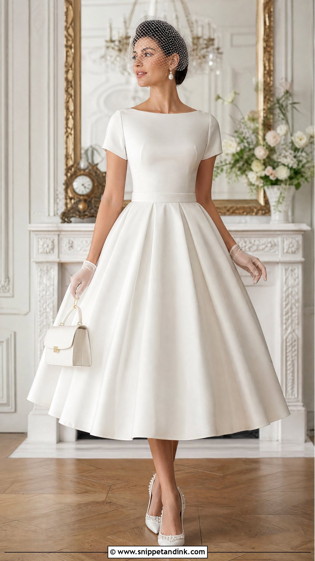 Tea Length Babydoll Wedding Dress - Snippet and Ink - 25 Babydoll Wedding Dress Ideas