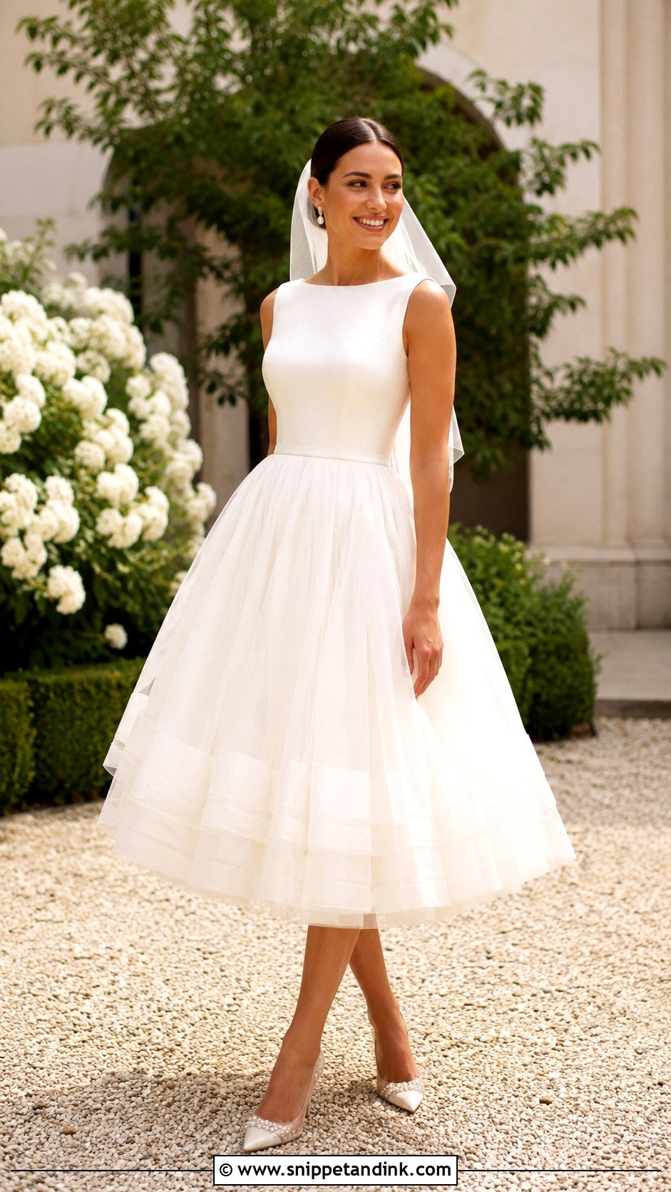 Tea Length Couture Wedding Dress - Snippet and Ink - 25 Haute Couture Wedding Dress Ideas