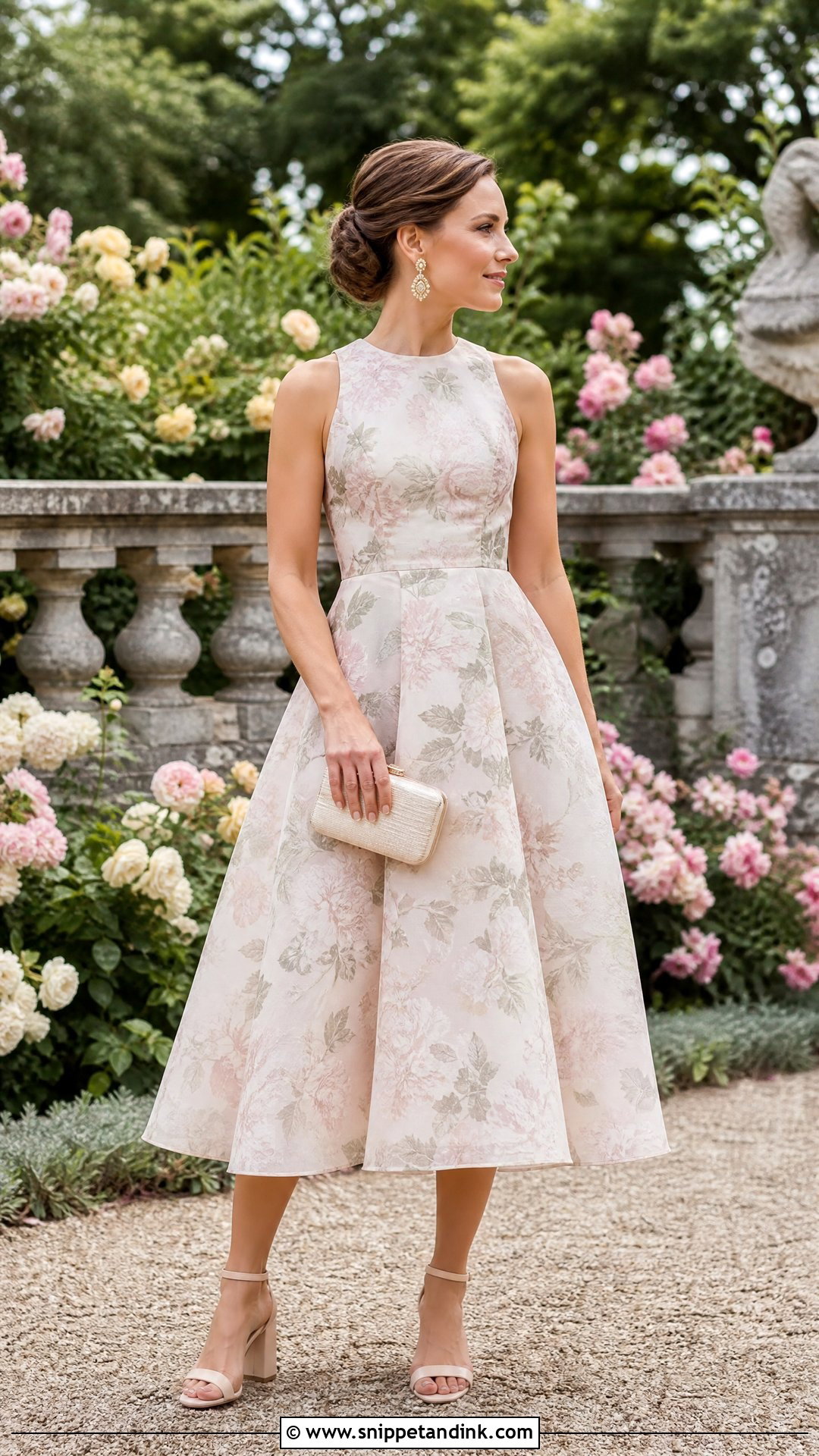 Tea Length Garden Party Wedding Dress - Snippet and Ink - 25 Garden Party Wedding Dress Ideas